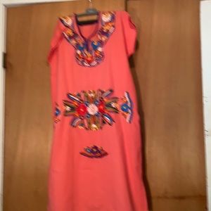 Plus size embroidered Dress